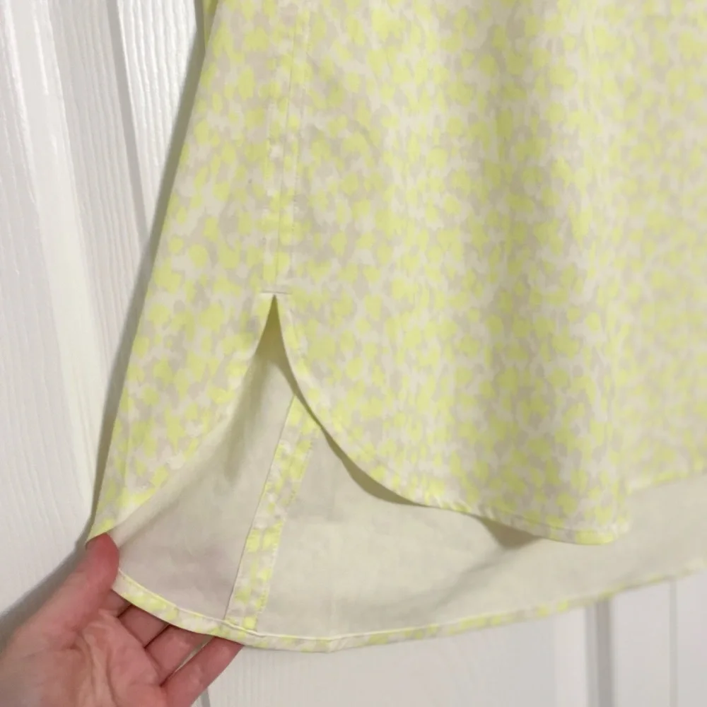 Athleta Zephyr Refined Tank in Yellow Leopard - Picture 4 of 6